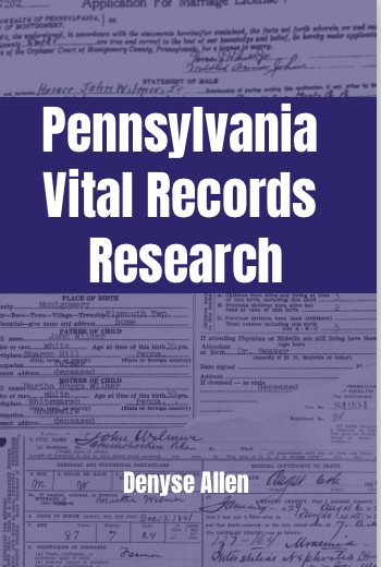 Pennsylvania Vital Records Research book cover