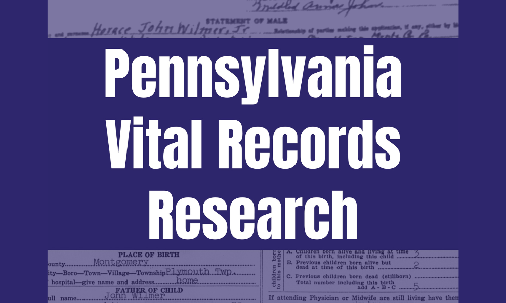 Vital Records Research: Local Registrations of Birth, Marriage, and Death